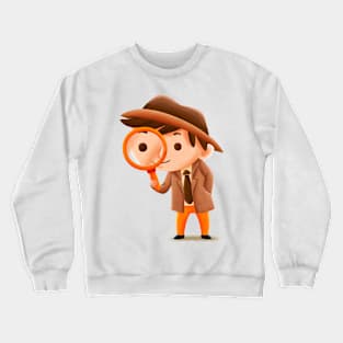 Kids Detective Crewneck Sweatshirt